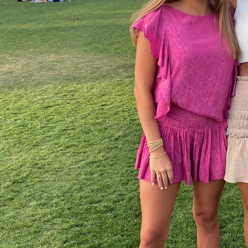 Koch Magenta Python Ericka Skirt + matching top